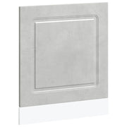 Pannello Lavastoviglie Kalmar Grigio Cemento 60x1,5x57 cm