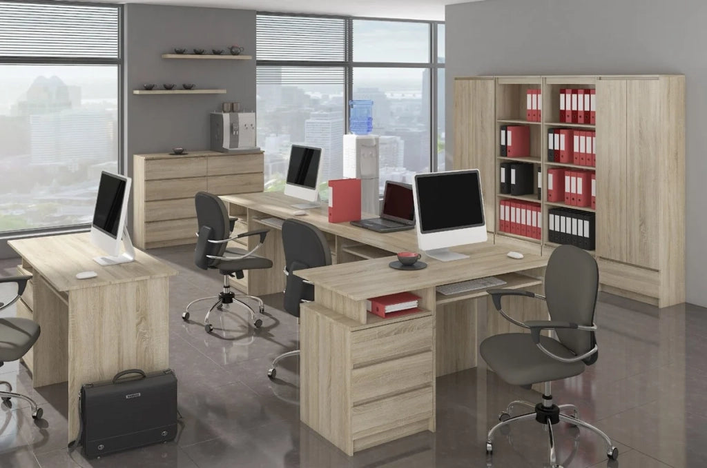 Cassettiera AKORD K140 Sonoma Quercia 138 cm 6 cassetti 138x40x77 cm