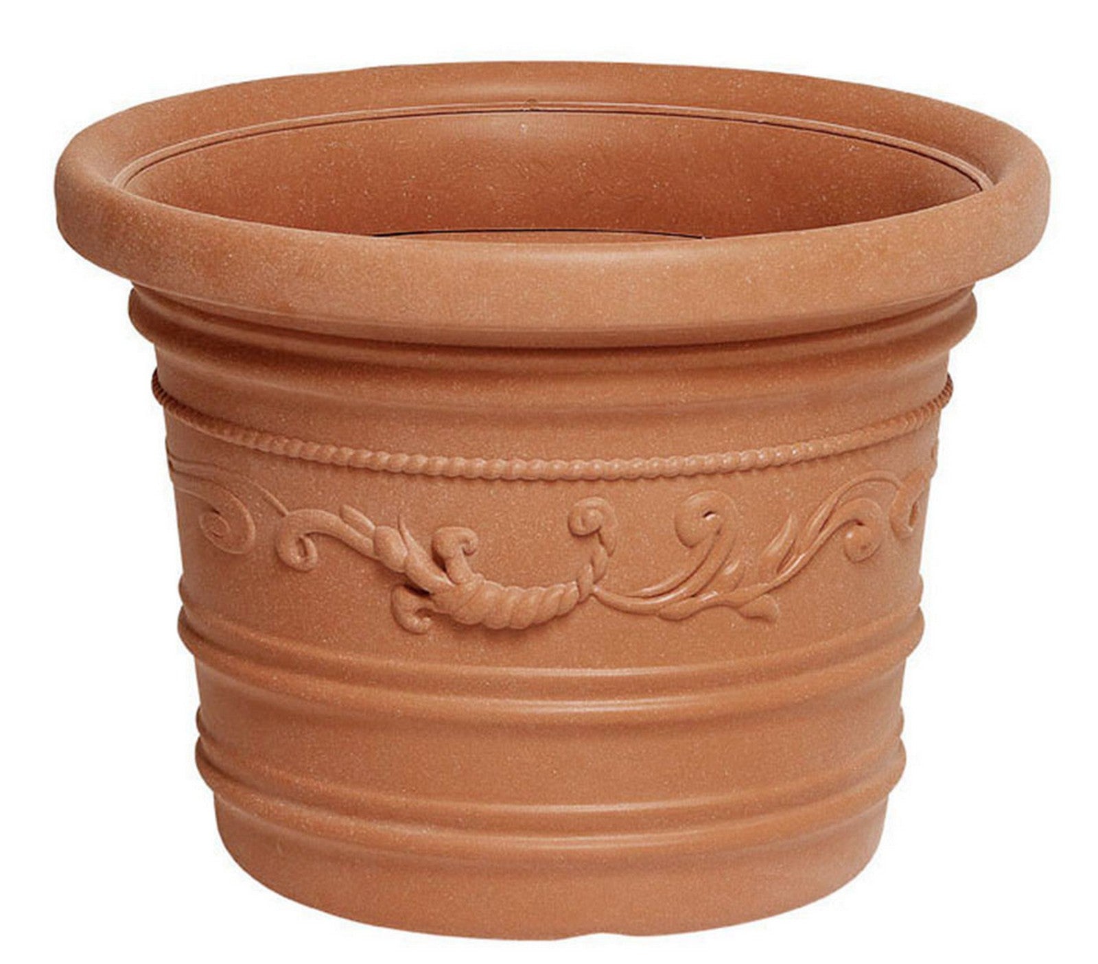 vaso plastica festonatodiametro. cm.80x60h prestige cod:ferx.94203