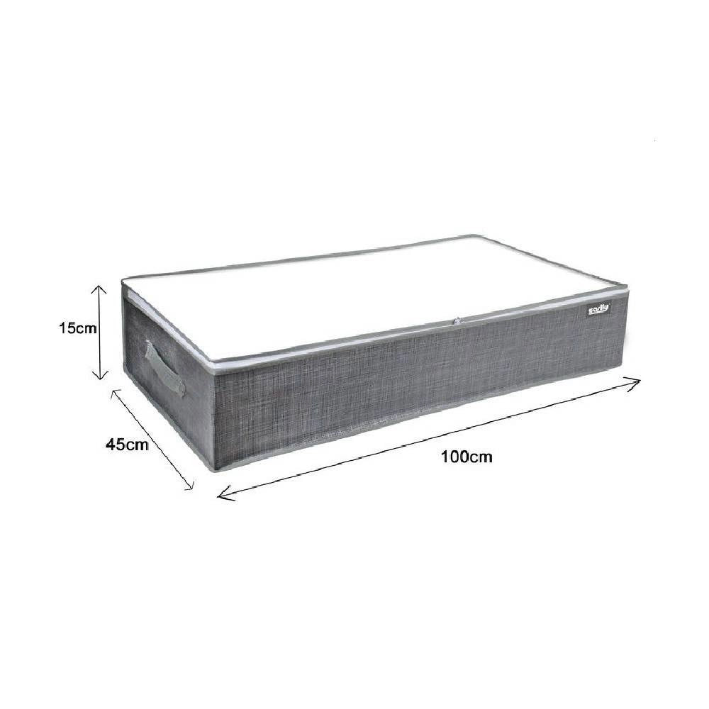 Trade Shop - Organizzatore Organizer Scatola Contenitore Armadi Salvaspazio 100x45x15cm 69713 -