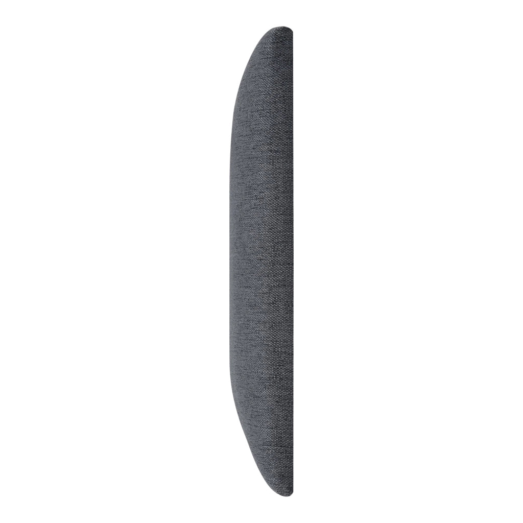 Set di 4 cuscini da parete in tessuto 30 x 30 cm grigio scuro 03_0010643