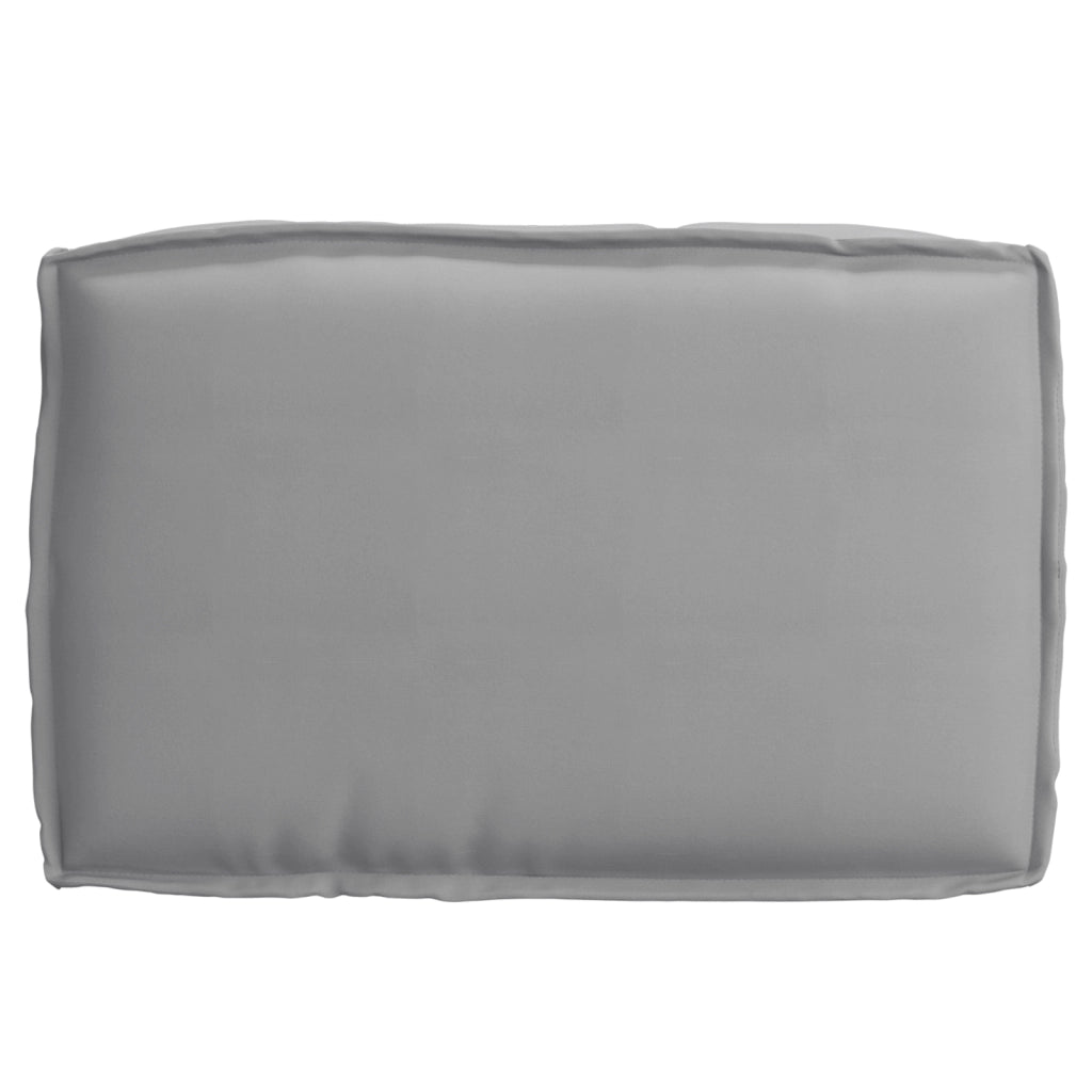 Cuscino per pallet per seduta grigio 60x40x8 cm in tessuto Oxford