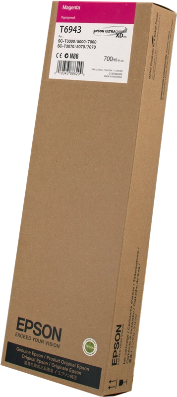 Epson UltraChrome XD Magenta T694300 cartuccia d'inchiostro 1 pz Originale