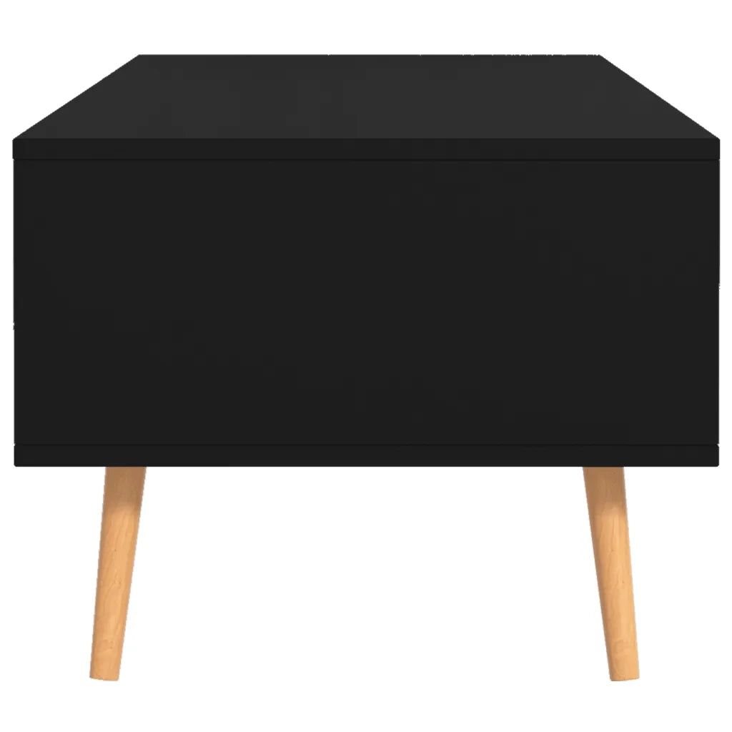 Tavolino da Salotto Nero 100x49,5x43 cm in Legno Multistrato 326787