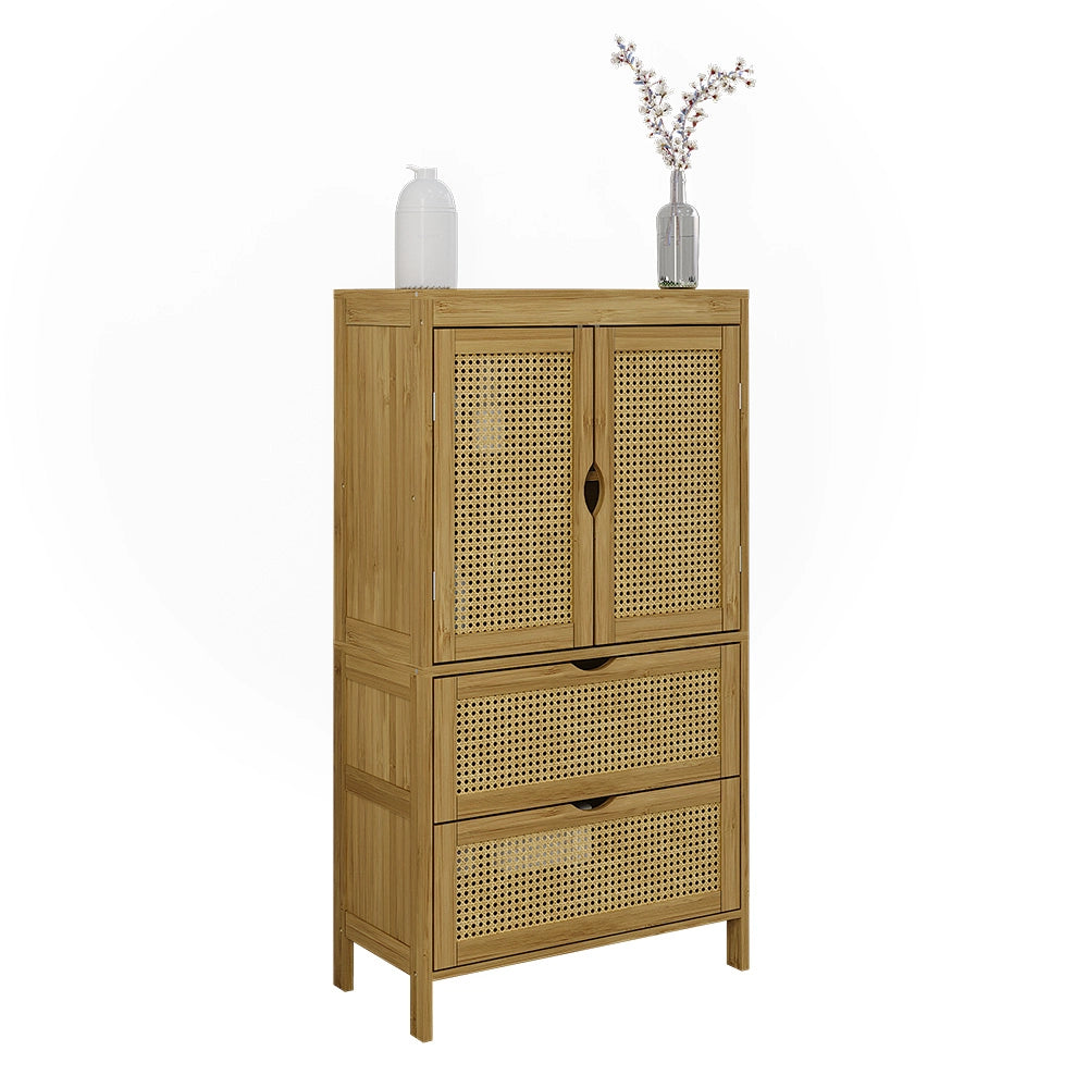 Mobiletto bagno Liora Bambù 60 x 110 cm Vicco