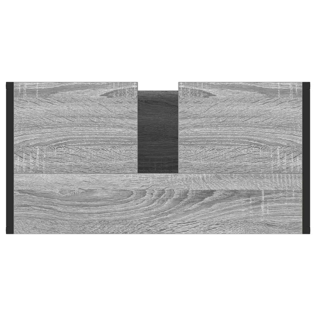 Mobile da Bagno Grigio Sonoma 60 x 30 x 60 cm Legno multistrato