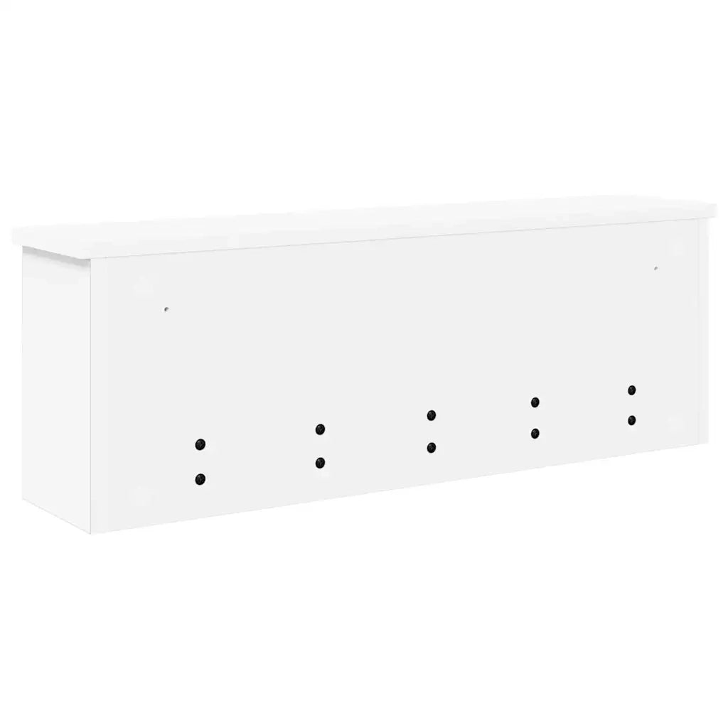 Appendiabiti a muro Bianco 75 x 16 x 26 cm Legno multistrato 874315