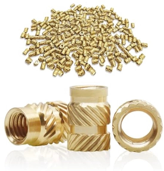 Accessori per 3D stampa - M3 x 4 x 5 mm - 150 pezzi - persmoeren - bus M3 - accessori per 3D stampa - componenti in plastica con trattamento ultrasonico di termoformatura