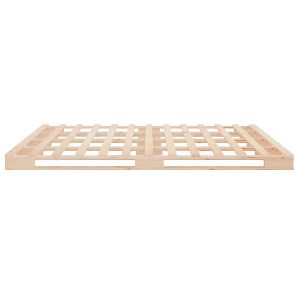 Letto a Pallet 180x200 cm Super King in Legno Massello 821407