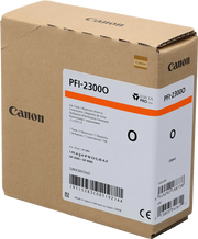 Canon PFI-2300 O cartuccia d'inchiostro 1 pz Originale Arancione