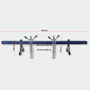 Trave di supporto sollevamento ponte motore crosscar officina meccanica fai da te 500 kg 3416178