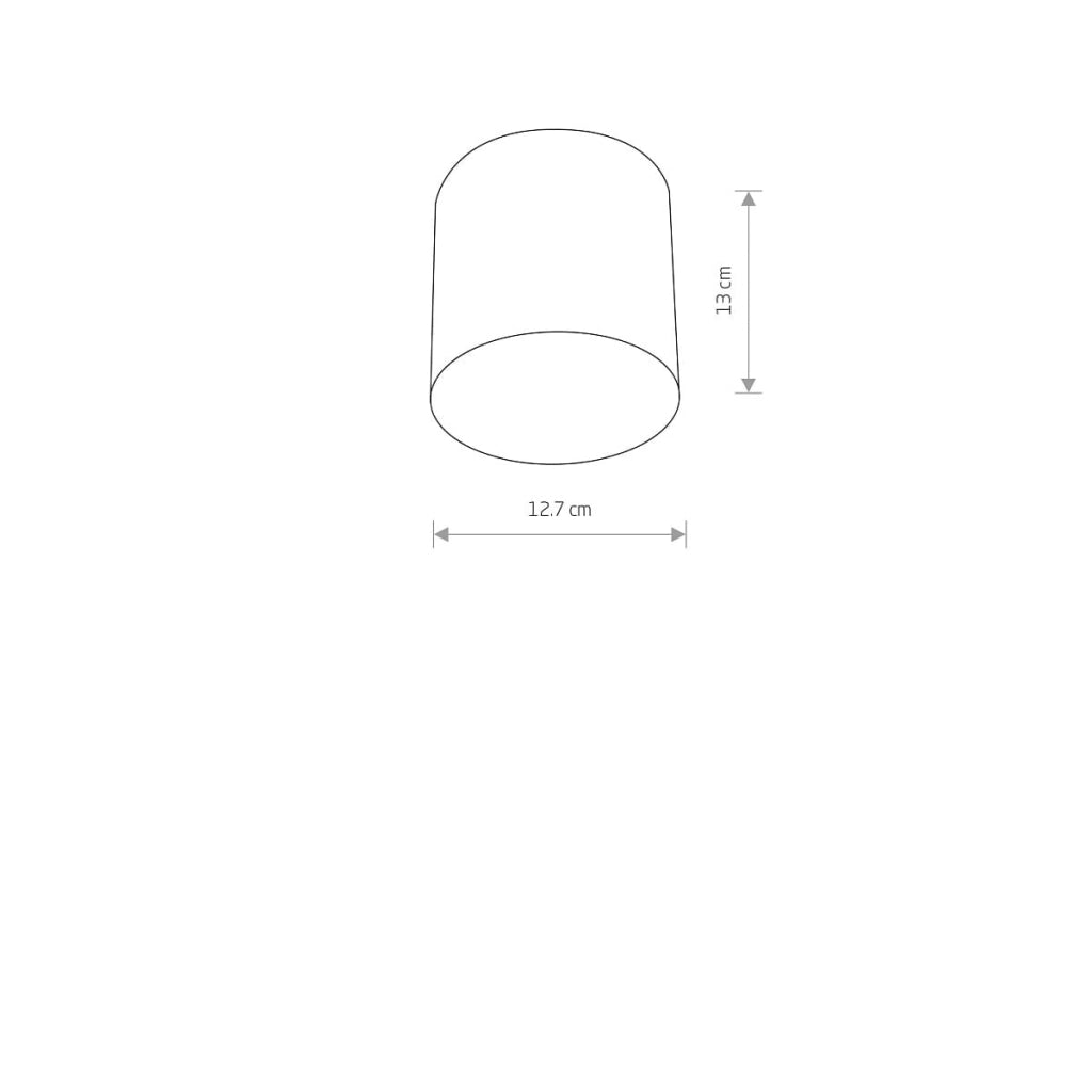 Faretto soffitto Nowodvorski Point Plexi nero GU10 10W