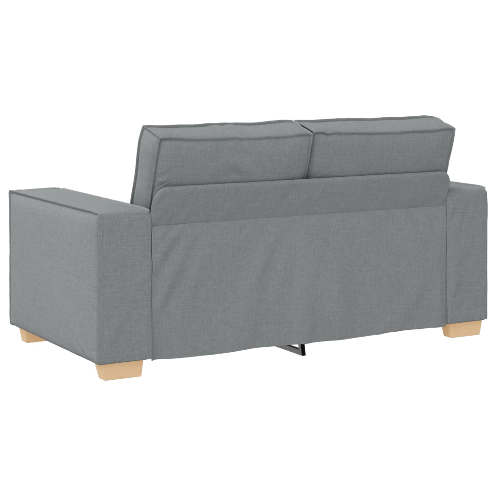 Set di divano 3 pezzi con cuscini Grigio chiaro