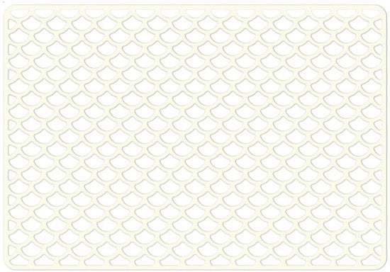 Mat di protezione per lavandino - Antiscivolo resistente al calore - Protezione per lavandino in silicone - Panno per lavandino - Panno anti-aderente multifunzionale non poroso per pavimento - Protezione per lavandino della cucina - 42x31x0.9cm