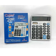 Trade Shop - Calcolatrice Elettronica Digitale Cititon Ct-990c-ii 12 Cifre Solare Display -