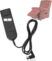 Comando a mano per poltrone reclinabili 2 pulsanti 5 pin - sicuro e rispondente - poltrone reclinabili - oscillanti - divani - codice prodotto: Berkline Pride Golden