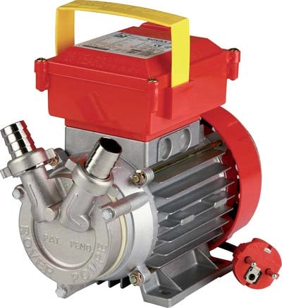 ELETTROPOMPA TRAVASO NOVAX M INOX ROVER  20 VOLT 230 WATT 340 LT/H 1700 H.MAX MT 25 MM 20