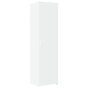 Buffet credenza cassettiera mobiletto mobile contenitore organizer cucina soggiorno salotto alto 50 x 42,5 x 185 cm legno ingegnerizzato bianco 02_0032462