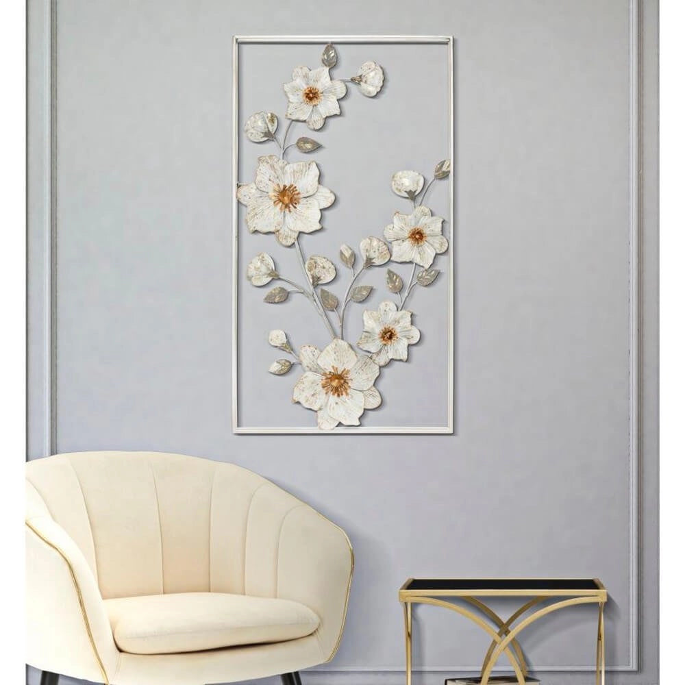 Decorazione parete ferro flix cm 50X5,5X90,5 - FLIX