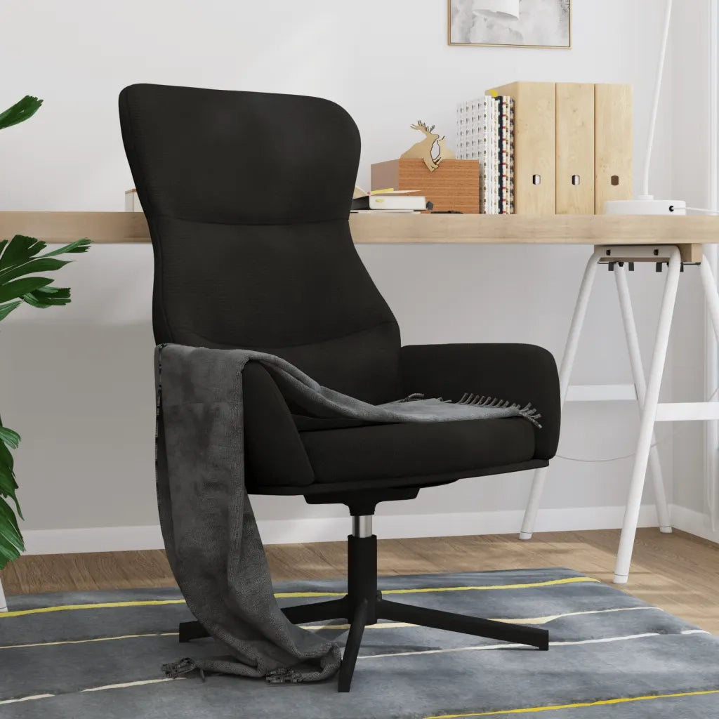 Sedia Relax Nero in Velluto cod mxl 14451