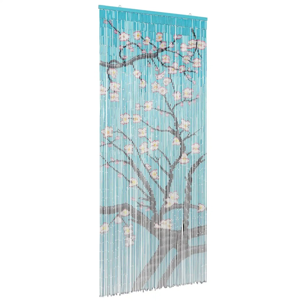 Tenda per Porta Antinsetti multicolore 200 x 90 cm Bambù 42030051