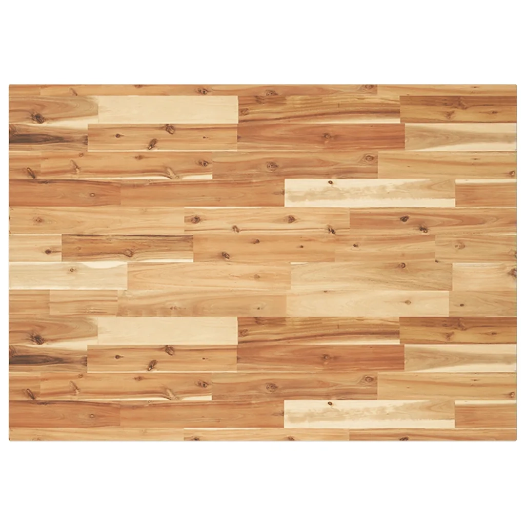 Piano Scrivania a Olio 80x50x2cm Legno Massello di Acacia