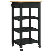 Carrello da Cucina MONZA Nero 48 x 40 x 88,5 cm CFW5628841