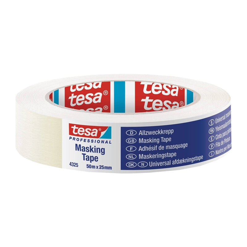 NASTRO MASCHERA EDILIZIA TESA 25 MM X 50 M- TESA- 72,0 pz
