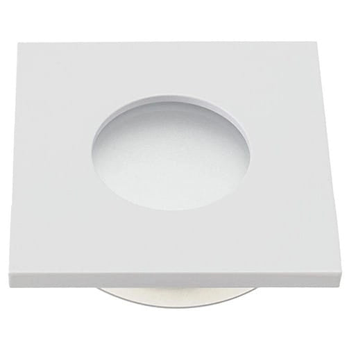 Faretto incasso quadrato bianco GU10 40W IP44 Eko-Light