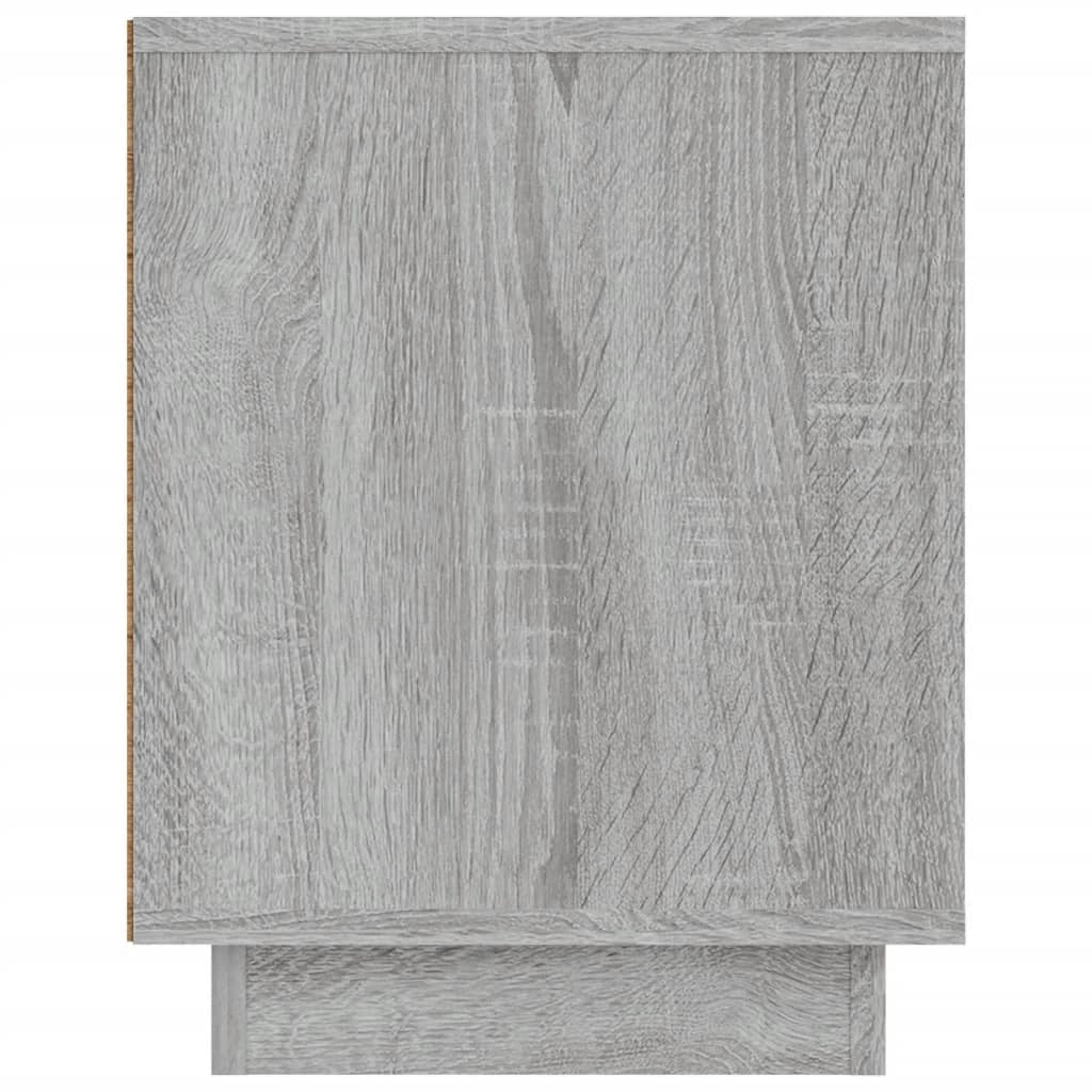 Mobile TV multimediale mensola TV credenza TV sala da pranzo soggiorno camera da letto Sonoma 80 x 35 x 45 cm legno ingegnerizzato grigio 02_0028460