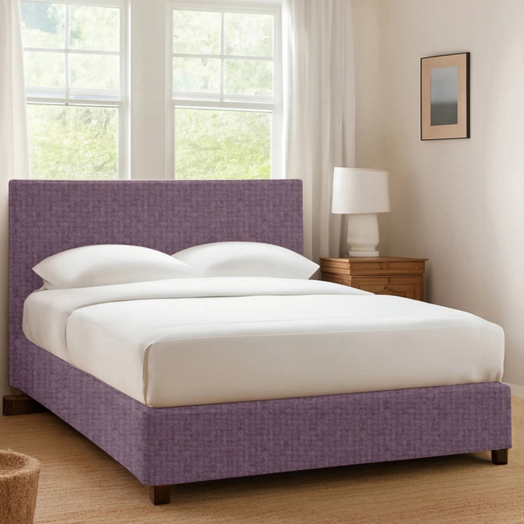 Ilford, Letto Singolo Sfoderabile Made in Italy, Viola Lilla