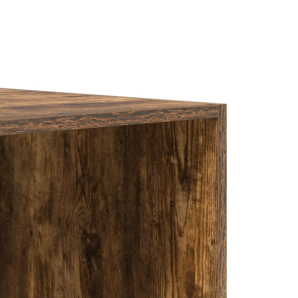 Armadio con Cassetti Rovere Fumo 50x50x200 cm Legno Multistrato cod mxl 67433