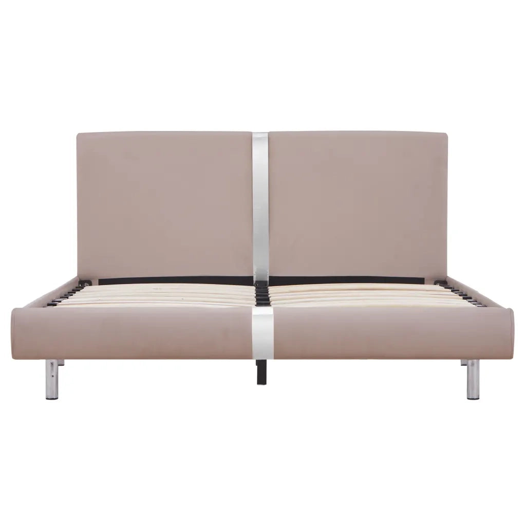 Giroletto senza Materasso Cappuccino in Similpelle 140x200 cm 280843