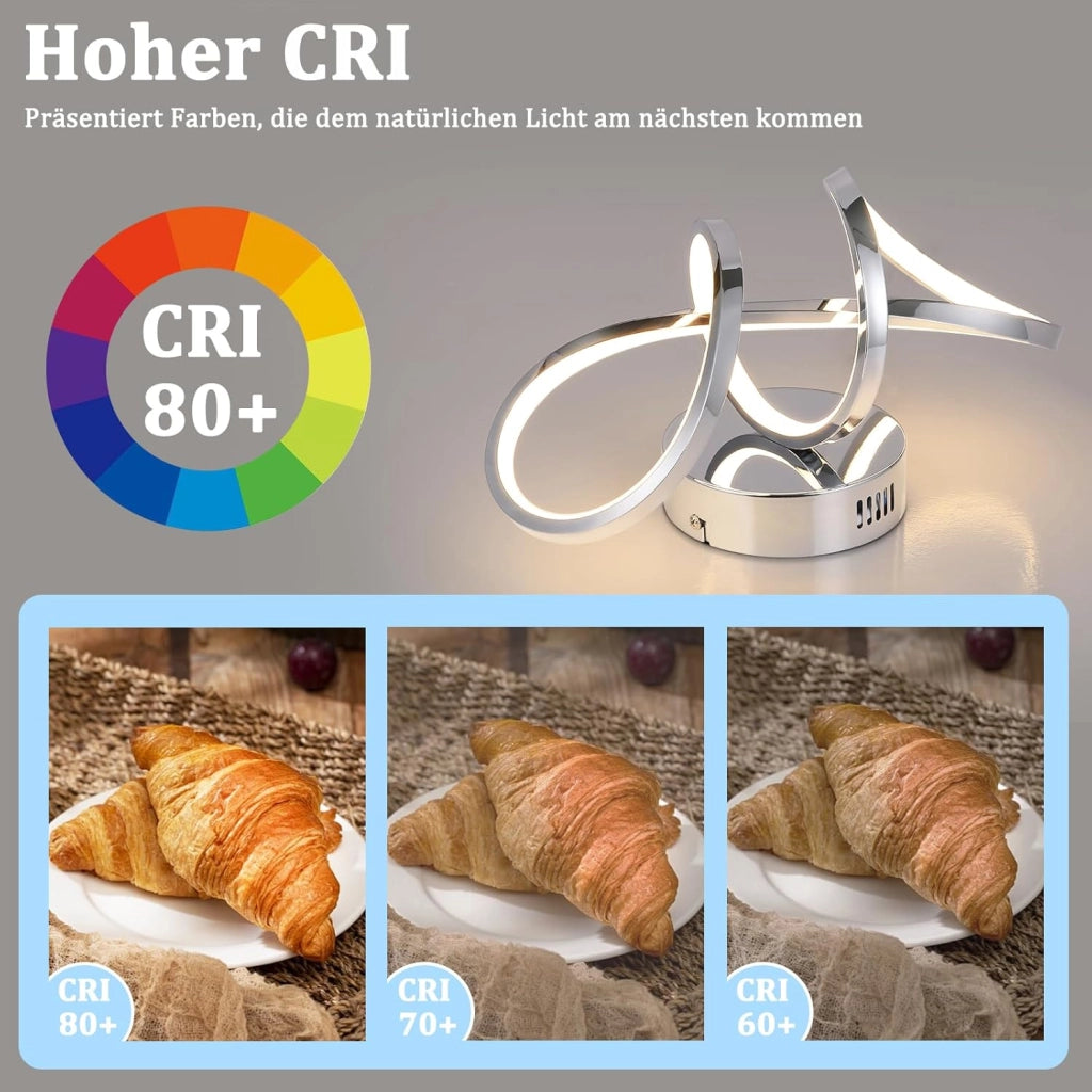 ZMH Lampada da soffitto plafoniera LED moderna 12W 3000K per soggiorno camera letto