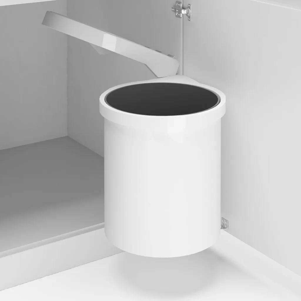 Pattumiera da Incasso per Cucina in Plastica 12 L CFW4648907