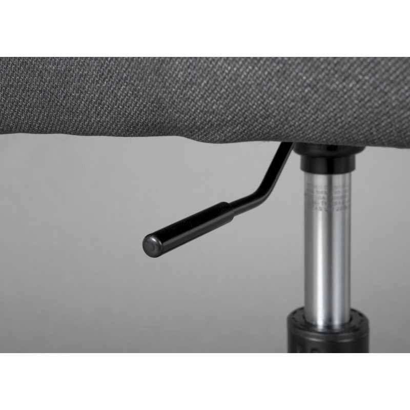 Poltrona Inter Link girevole ed elevabile con ruote grigio