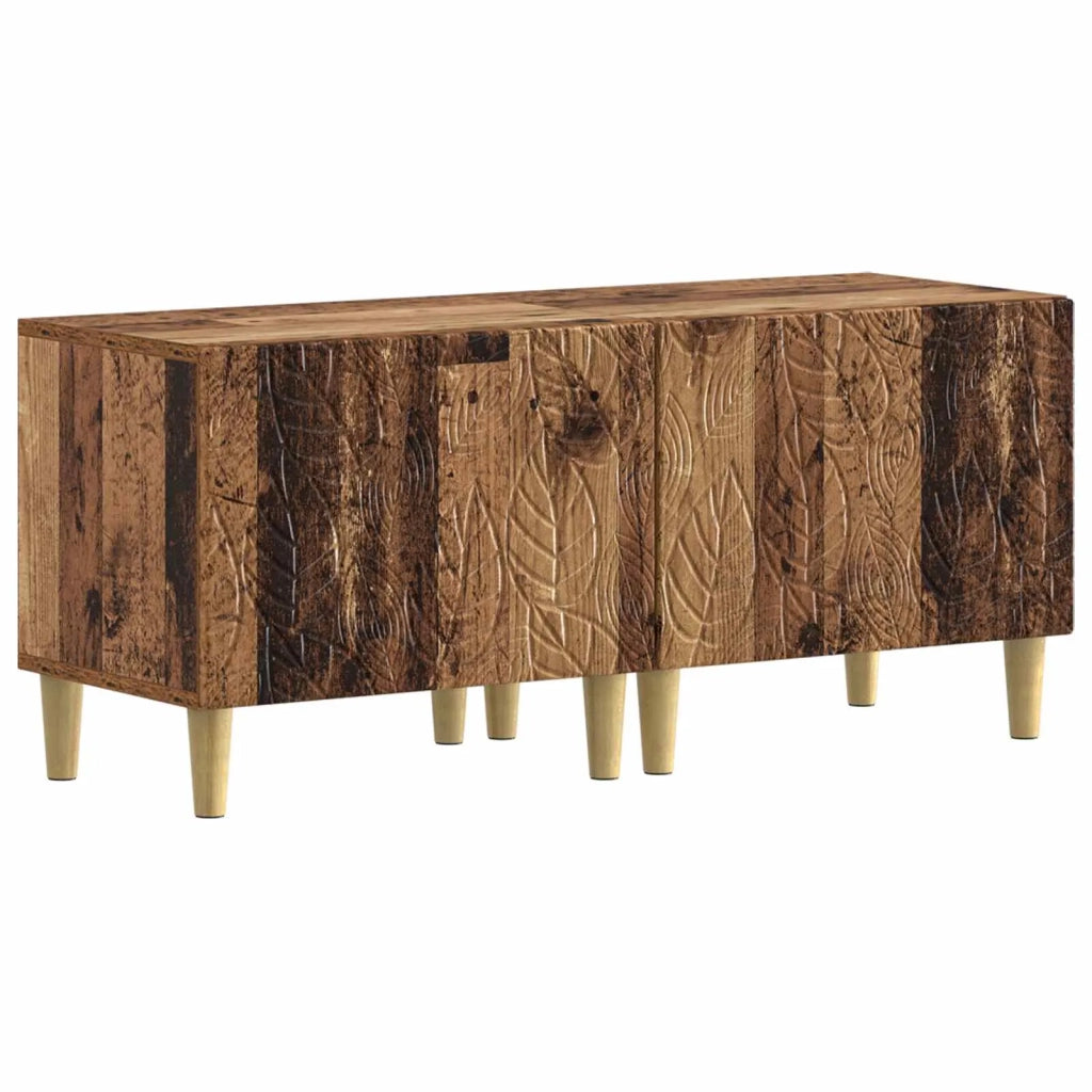 Mobile TV LED a 5 pezzi Legno antico Legno ingegnerizzato 3416769