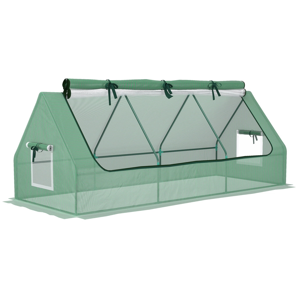 SERRA Mini 240x90x90 cm Verde in Acciaio e PE