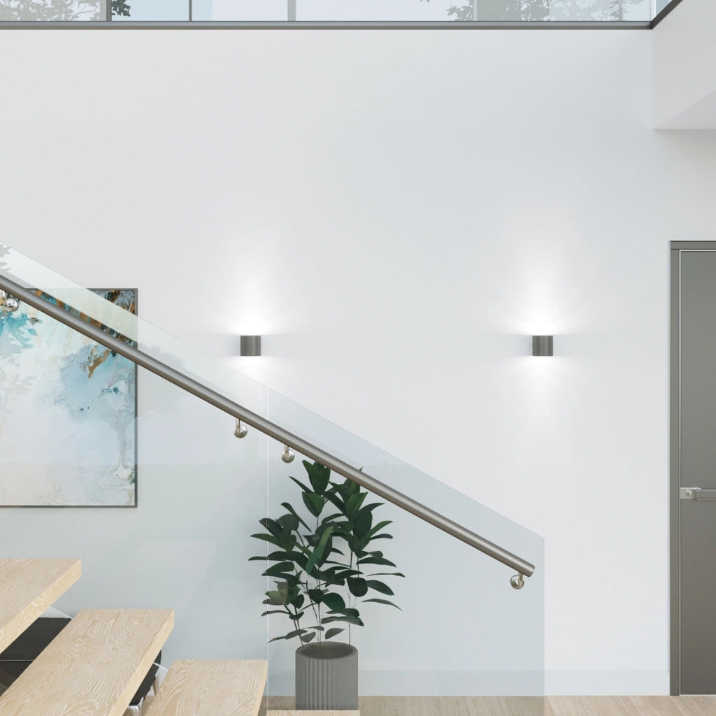 Applique RONDEO 1 antracite alluminio G9 IP20 Pure Lume
