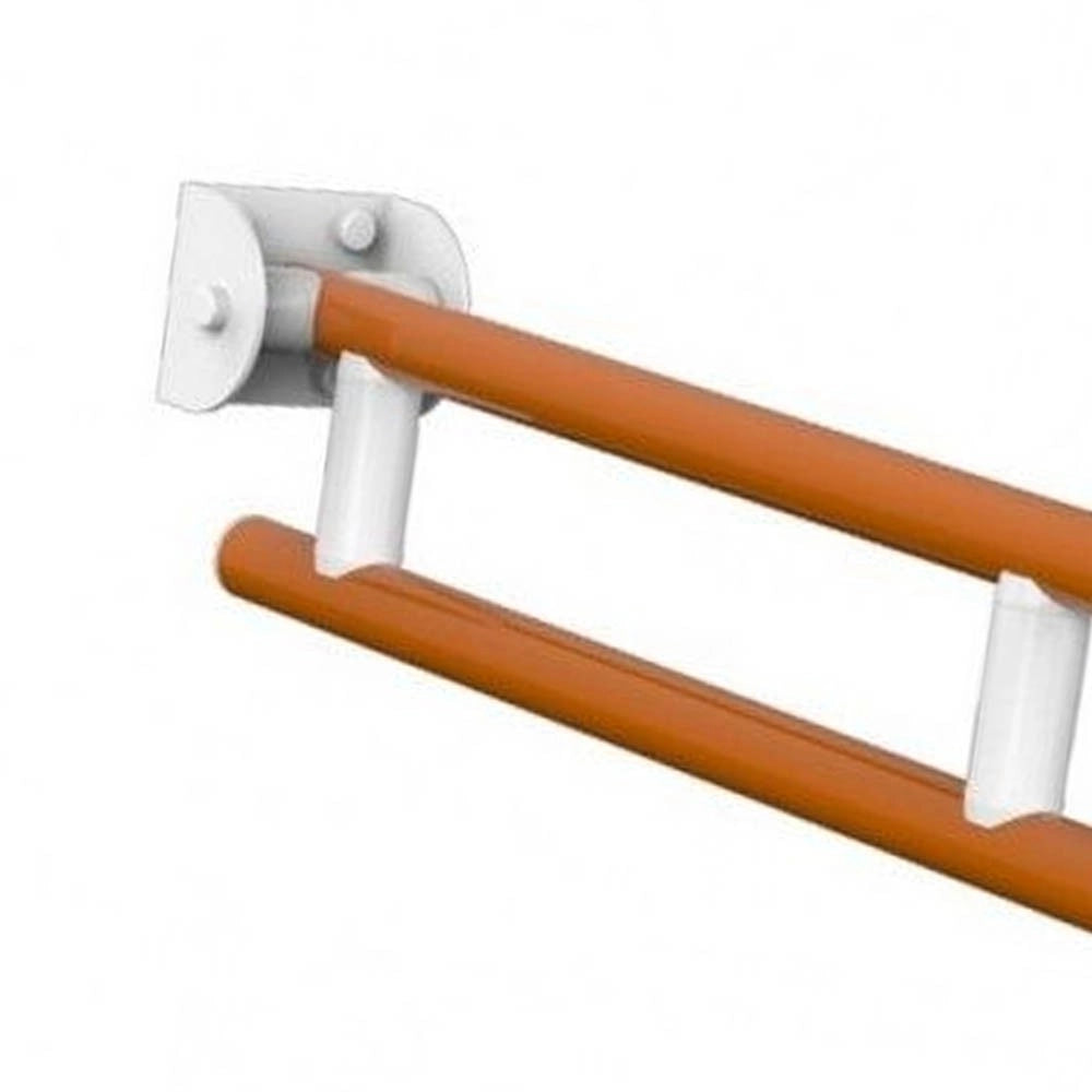 Barra maniglione ribaltabile cm 60 arancio