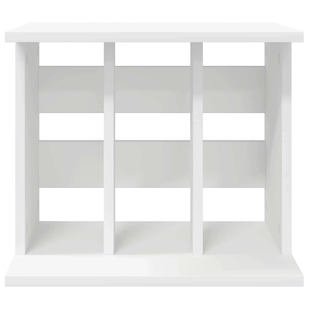 Storage per dischi in vinile Bianco 42 x 33 x 36 cm 8012834