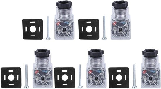 Accessori per vano di accoppiamento magnetico trasparente impermeabile - 5 pezzi