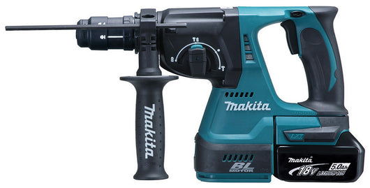 makita tassell. 18vp-5ah dhr243rtj con 2 batterie cod:ferx.94312