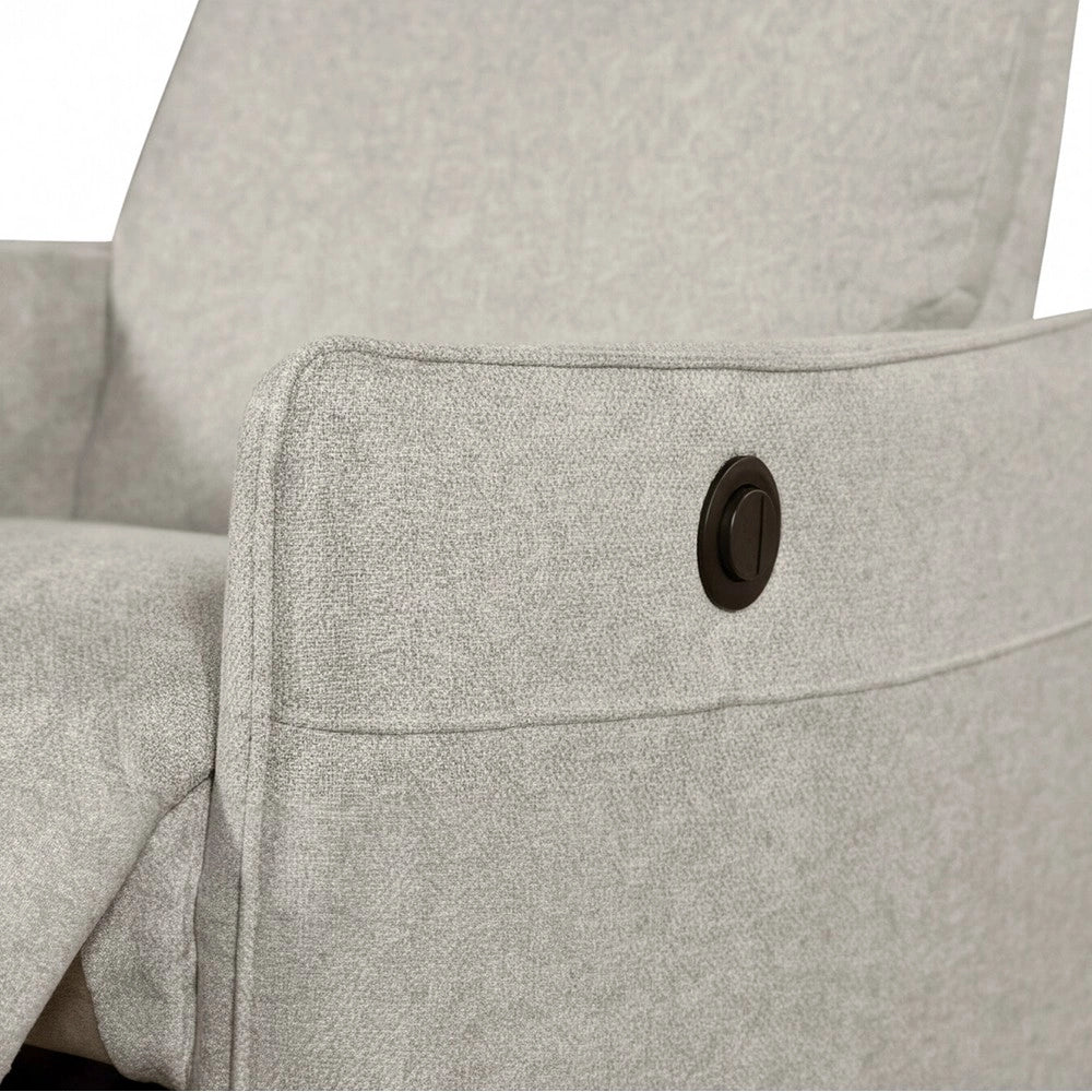 Poltrona Relax Melany con Recliner Elettrico in Tessuto Beige – Comfort e Innovazione