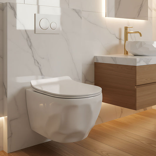 Vaso Wc Sospeso Rea Gustavo Rimless