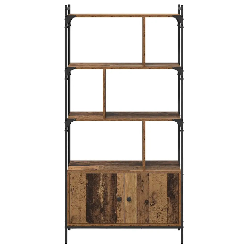 Libreria-Scaffale per Libri-Mobile di Stoccaggio Legno multistrato 539758