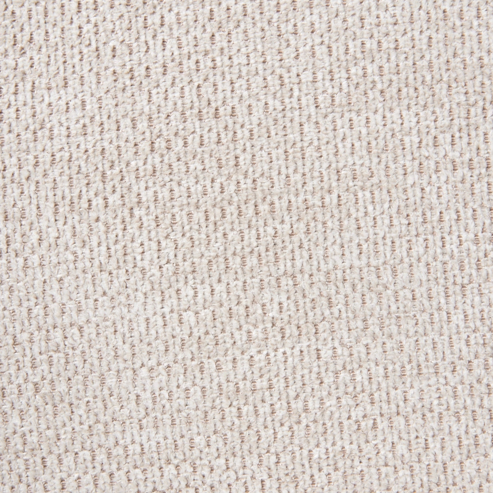 Sedia da pranzo girevole con schienale alto in lino beige chiaro stile scandinavo
