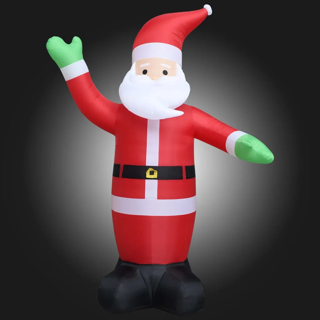 Babbo Natale Gonfiabile con LED IP20 600 cm XXL 284384