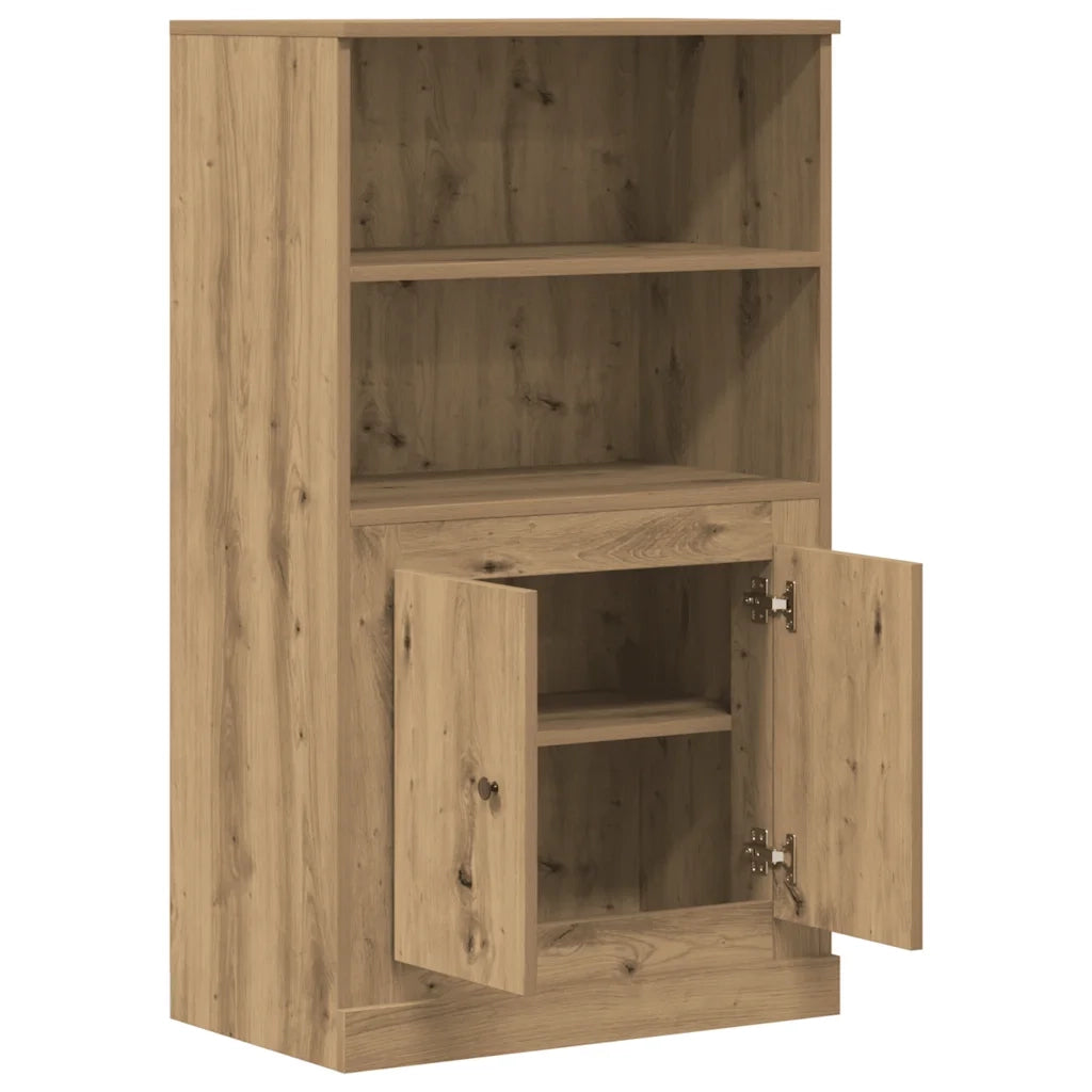 Credenza Rovere Artigianale 60x35,5x103,5 cm Legno Multistrato 857148