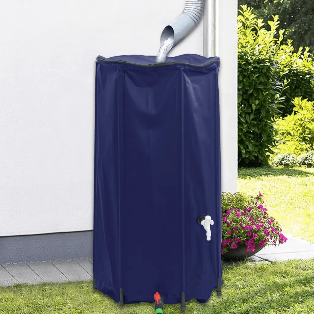 Serbatoio Acqua con Rubinetto Pieghevole 100 L in PVC CFW6841998